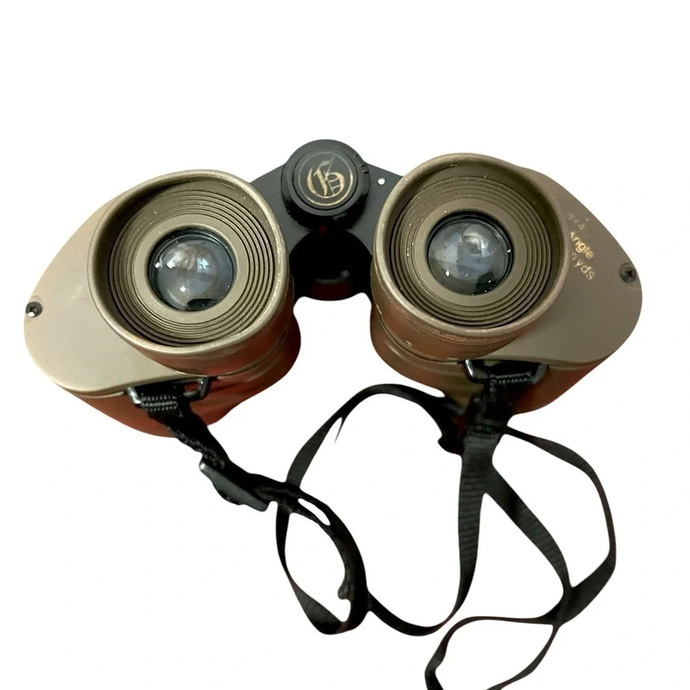 Galileo Binoculars 8 x 40 Wide Angle 430’ @ 1000 Yards Brown Black